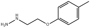 1-(2-(p-tolyloxy)ethyl)hydrazine Struktur