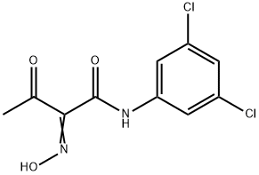 N-(3,5-DICHLORO-PHENYL)-2-HYDROXYIMINO-3-OXO-BUTYRAMIDE Struktur