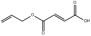 allyl hydrogen fumarate Struktur