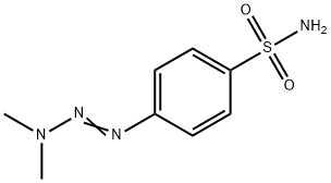 4-(3,3-Dimethyl-1-triazenyl)benzenesulfonamide Struktur