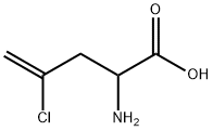 4-Pentenoic acid, 2-amino-4-chloro- Struktur