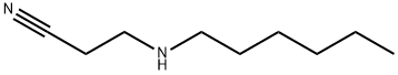 3-(HEXYLAMINO)PROPIONITRILE Struktur