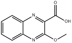 3-Methoxyquinoxaline-2-carboxylic acid Struktur