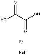 trisodium trioxalatoferrate  Struktur