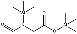 N-Formyl-N-(trimethylsilyl)glycine trimethylsilyl ester Struktur