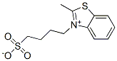 2-methyl-3-(4-sulphonatobutyl)benzothiazolium Struktur