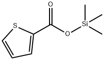 2-Thiophenecarboxylic acid, trimethylsilyl ester Struktur