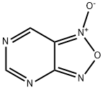 [1,2,5]Oxadiazolo[3,4-d]pyrimidine, 1-oxide (9CI) Struktur