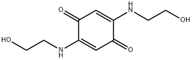 2,5-環(huán)己二烯-1,4-二酮,2,5-雙[(2-羥基乙基)氨基]-, 5557-53-9, 結(jié)構(gòu)式