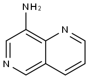 1,6-Naphthyridin-8-amine Struktur