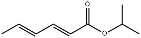 ISOPROPYL SORBATE Struktur