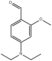 4-二乙基氨基-2-甲氧基-苯甲醛 結(jié)構(gòu)式