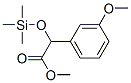 Methyl (3-methoxyphenyl)[(trimethylsilyl)oxy]acetate Struktur