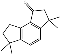 3,6,7,8-Tetrahydro-3,3,6,6-tetramethyl-as-indacen-1(2H)-one Struktur