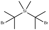 Dimethyl-bis-(a-bromoisopropyl) Silane Struktur