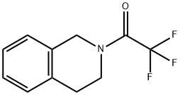 1,2,3,4-Tetrahydro-2-(trifluoroacetyl)isoquinoline Struktur