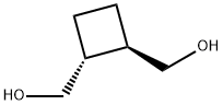 [1R,2R,(-)]-1,2-Cyclobutanedimethanol Struktur