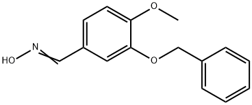 3-(BENZYLOXY)-4-METHOXYBENZALDEHYDE OXIME Struktur