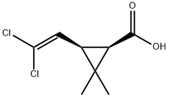 1R-順式二氯菊酸 結(jié)構(gòu)式