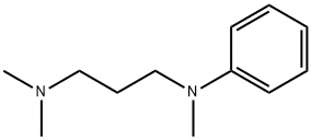 N,N,N'-Trimethyl-N'-phenyl-1,3-propanediamine Struktur