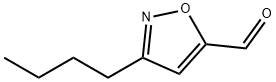 5-Isoxazolecarboxaldehyde, 3-butyl- (9CI) Struktur