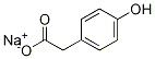 Benzeneacetic acid, 4-hydroxy-, MonosodiuM salt Struktur