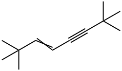 2,2,7,7-Tetramethyl-3-octen-5-yne Struktur