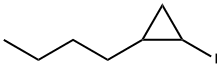 2-Butyl-1-iodocyclopropane Struktur