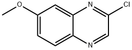 2-Chloro-7-methoxyquinoxaline Struktur