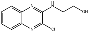 2-[(3-CHLOROQUINOXALIN-2-YL)AMINO]ETHANOL Struktur