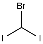 BROMODIIODOMETHANE Struktur