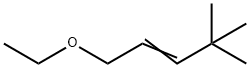 1-Ethoxy-4,4-dimethyl-2-pentene Struktur