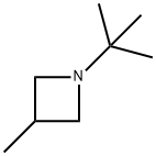 1-(1,1-Dimethylethyl)-3-methylazetidine Struktur