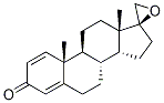 (17β)-Spiro[androsta-1,4-diene-17,2'-oxiran]-3-one Struktur