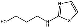 1-Propanol,  3-(2-thiazolylamino)- Struktur