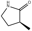 (3S)-3-Methyl-2-Pyrrolidinone Struktur