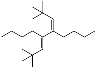 (3E,5Z)-4,5-Dibutyl-2,2,7,7-tetramethyl-3,5-octadiene Struktur