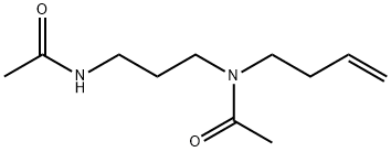 N-[3-(Acetylamino)propyl]-N-(3-butenyl)acetamide Struktur