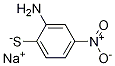 2-AMINO-4-NITROTHIOPHENOL SODIUM SALT Struktur