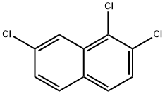 1,2,7-TRICHLORONAPHTHALENE Struktur