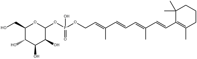 mannosylretinylphosphate Struktur