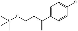 [[3-(4-Chlorophenyl)-3-butenyl]oxy]trimethylsilane Struktur