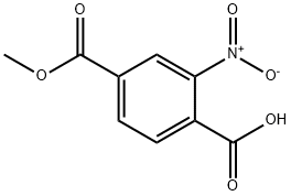 2-NITRO-4-METHOXYCARBONYL BENZOIC ACID Struktur