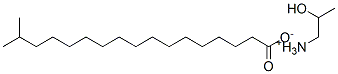 isooctadecanoic acid, compound with 1-aminopropan-2-ol (1:1) Struktur