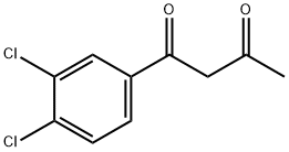 1-(3,4-DICHLOROPHENYL)BUTANE-1,3-DIONE Struktur