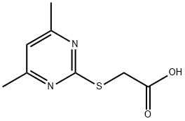 2-(CARBOXYMETHYLTHIO)-4,6-DIMETHYLPYRIMIDINE MONOHYDRATE price.