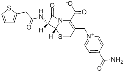 Cefalonium  hydrate Struktur