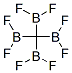 Methanetetrayltetrakis(difluoroborane) Struktur