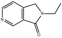 2-ETHYL-1,2-DIHYDRO-3H-PYRROLO[3,4-C]PYRIDIN-3-ONE Struktur