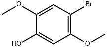 4-BROMO-2,5-DIMETHOXY-PHENOL Struktur